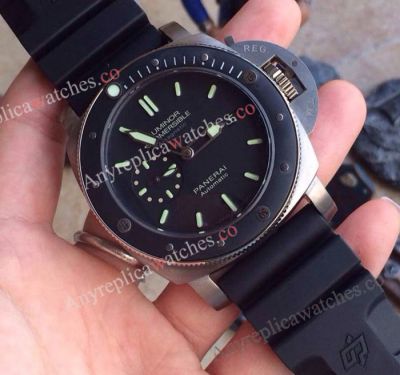 Panerai PAM 389 Luminor Submersible Amagnetic 3 Days with Ceramic and Titanium Bezel SWISS WATCH